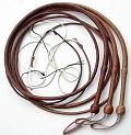10ft Saddle Tan, Mature Natural, and Natural Tan Indiana Jones Bullwhips